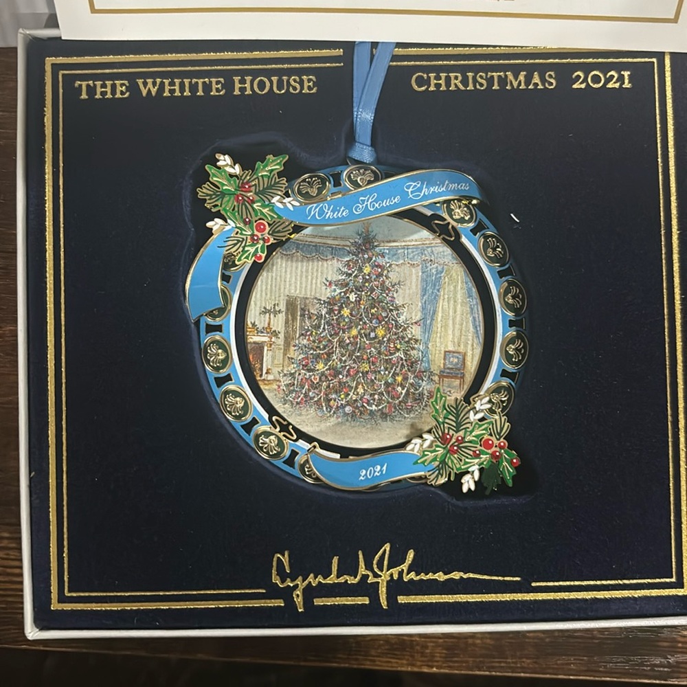 White House Christmas Ornament 2021
